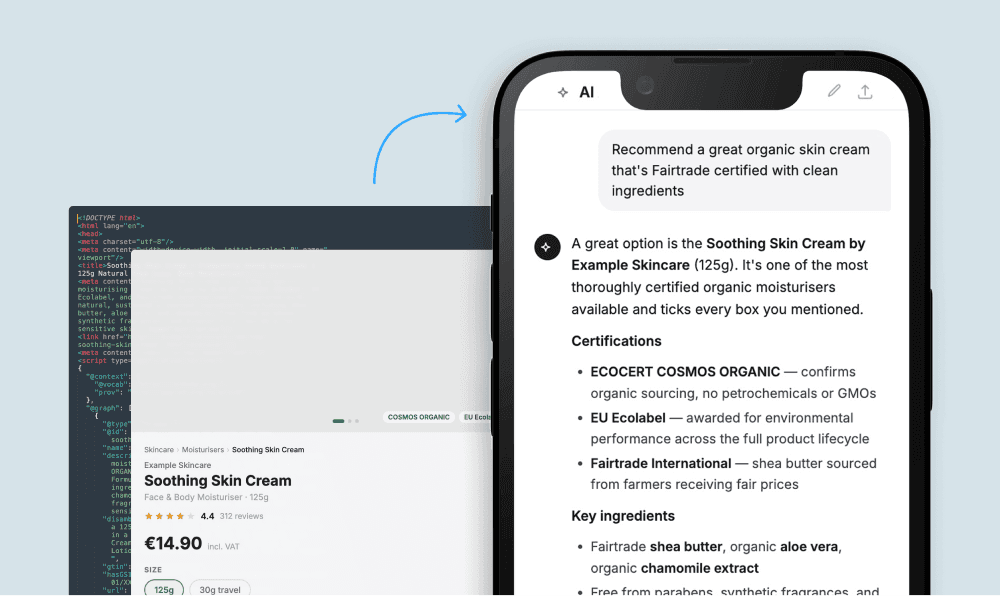 AI Answers: from web to AI